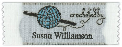 Crocheted By Woven Clothing Labels